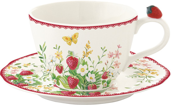Чайная пара «Jardin des fraises»