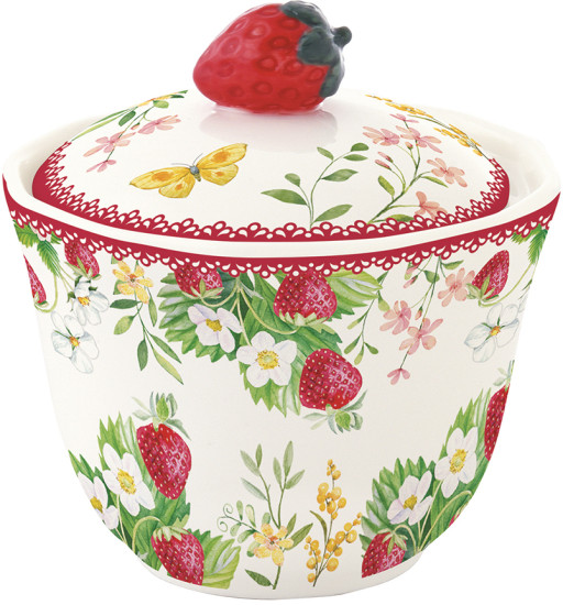 Сахарница «Jardin des fraises»