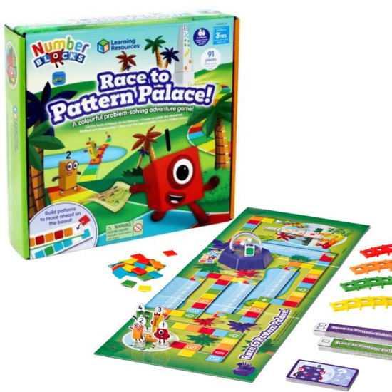 Настольная игра Numberblocks Дворец