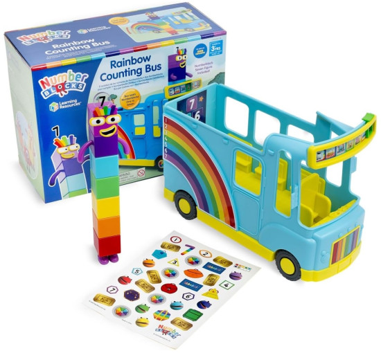 Numberblocks Радужный автобус