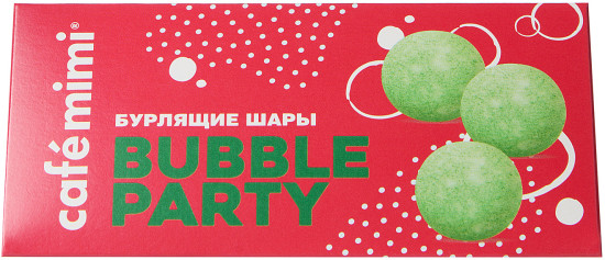 Подарочный набор бурлящих шаров для ванны «Bubble Party»