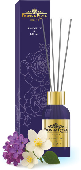 «Donna Rosa» Аромадиффузор «Jasmine & Lilac» «Donna Rosa» Сұйық диффузор «Jasmine & Lilac»