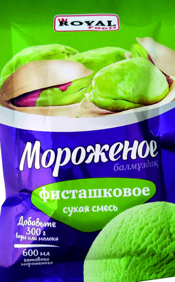 Сухая смесь для приготовления мороженого «Фисташки», 100г