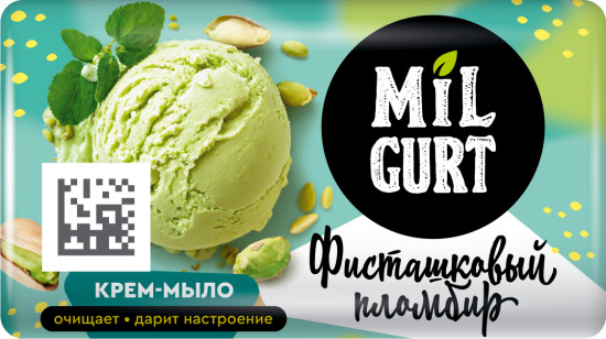 Крем-мыло туалетное «Фисташковый пломбир»
