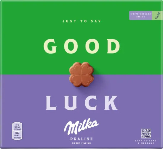 Набор шоколадных конфет с шоколадной начинкой | Milka