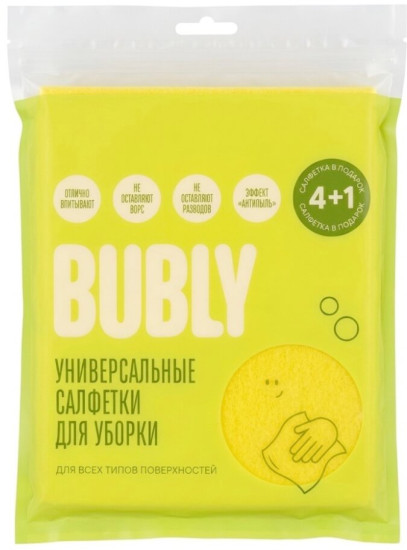 универсальные салфетки для уборки 4+1