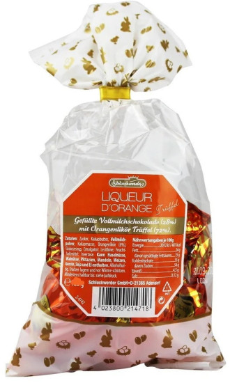 Шоколадные конфеты c Ликёром Liqueur D’orange 150 гр / Schluckwerder