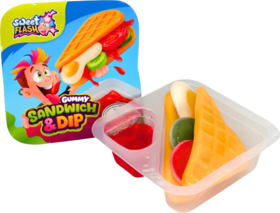 Жидкая конфета и мармелад Sandwich & Dip