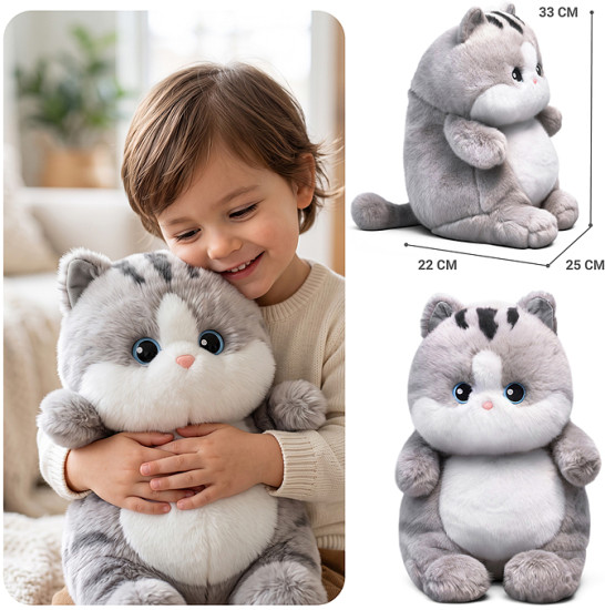 Игрушка мягкая «Кошка пупсик»