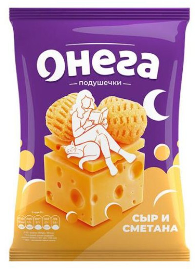 Сырные подушечки «Сметана и сыр» | Онега