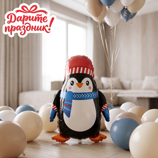 Фигура-шар «Пингвиненок»