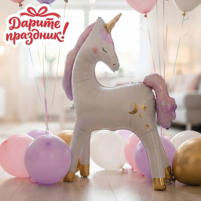 Фигура-Шар «Единорог» | Дарите праздник