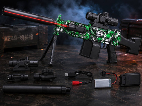 Пневматический автомат M249
