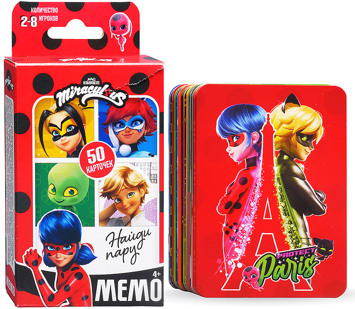 Игра настольная Мемо «Леди Баг»