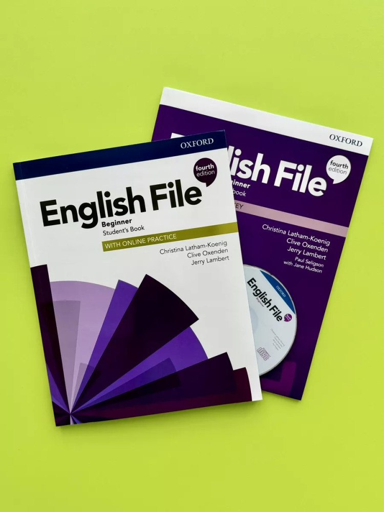English File Beginner. 4th Edition. Student's Book + Workbook + CD