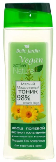 Мягкий миццелярный тоник с экстрактом хвоща полевого