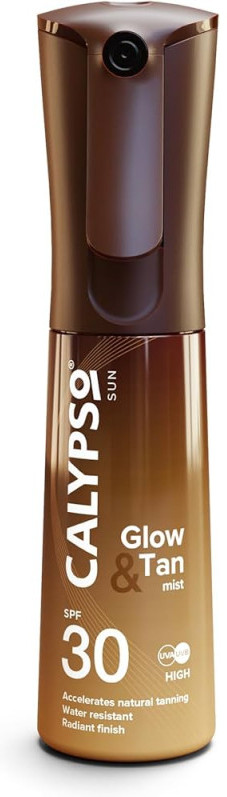 Спрей для загара и сияния кожи Glow and Tan SPF 30 | Calypso