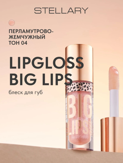 Блеск для губ — Lipgloss Big Lips, тон 04