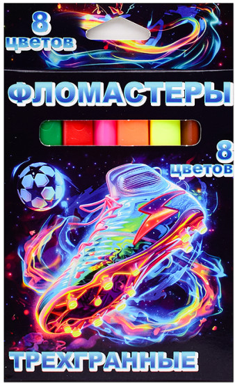 Набор фломастеров «Футбол»