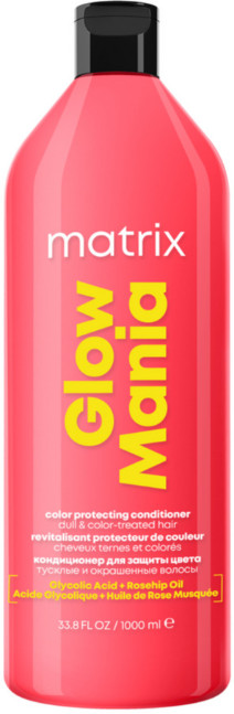 Профессиональный кондиционер Glow Mania для блеска волос, 1000 мл | Matrix