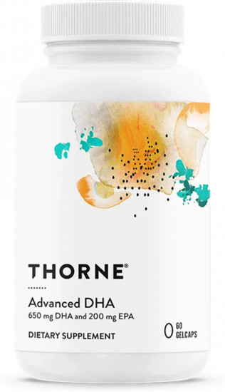 Омега с повышенным содержанием ДГК, Advanced DHA, 60 капсул