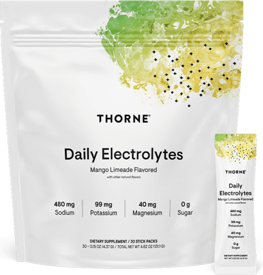 Ежедневные электролиты со вкусом манго и лаймада, Daily Electrolytes, 30 пакетиков
