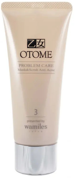 Маска-скраб для проблемной кожи лица Otome Problem Care Mask&Scrub Anti Acne, | Wamiles