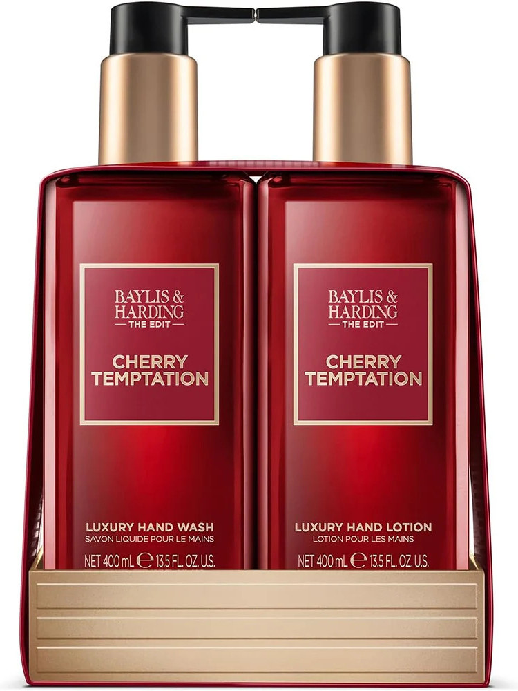 Набор подарочный «The Edit Cherry Temptation 2 Bottle Set Y25» | Baylis & Harding