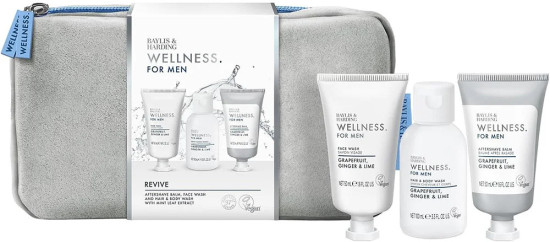 Набор подарочный «Wellness For Men Revived&Ready Wash Bag Gift Set Y25»