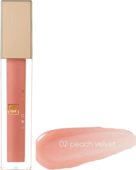 Блеск для губ 02 Peach Velvet