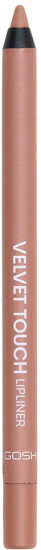 Карандаш для губ водостойкий «Velvet Touch Lipliner Waterproof», тон 011 Nougat