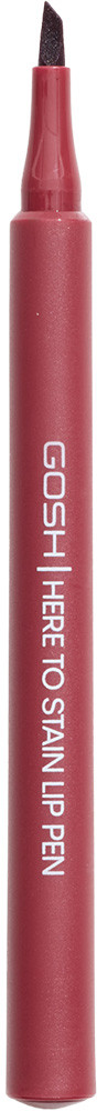 Карандаш для губ «Here to Stain Lip Pen», тон 010 Berry Stain | Gosh
