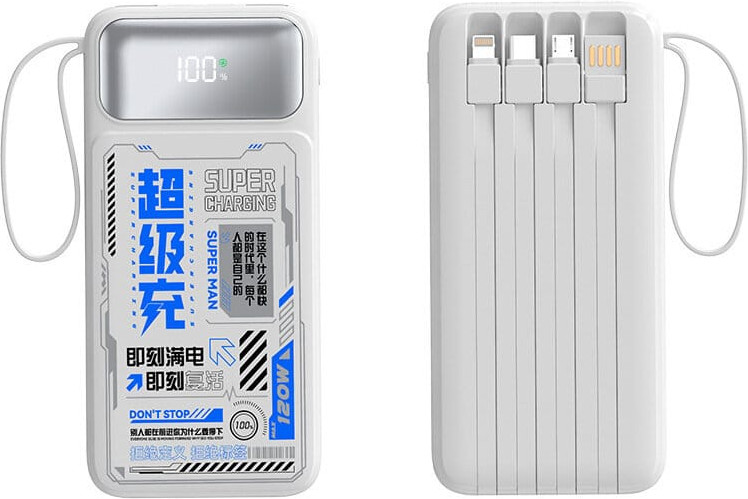 Пауэрбанк с ёмкостью 10000 mAh