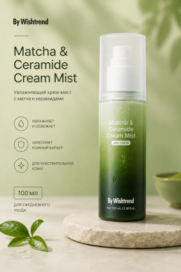 Мист Matcha & Ceramide Cream