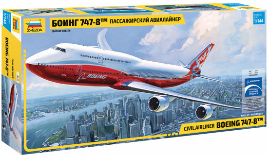 Авиалайнер «Боинг 747-8»