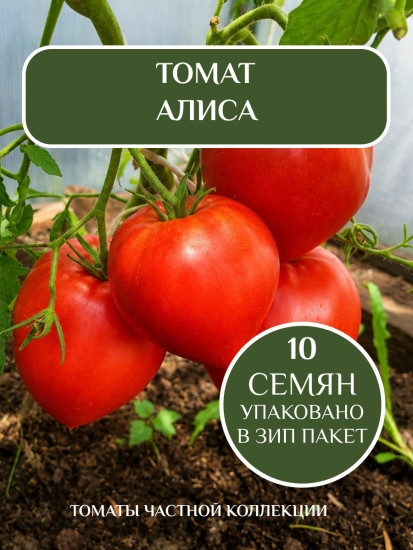 Коллекционные семена томата «Алиса»