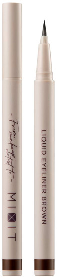 Подводка-лайнер для глаз «Make Up Liquid Eyeliner», оттенок Коричневый