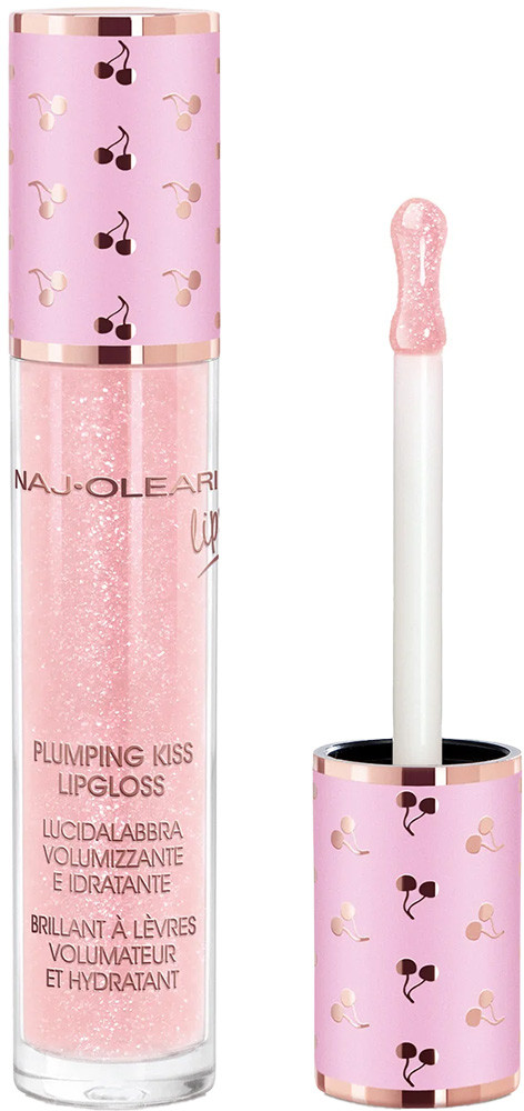 Блеск для губ «Plumping Kiss Lipgloss», тон 02 Cotton candy pink | Naj Oleari