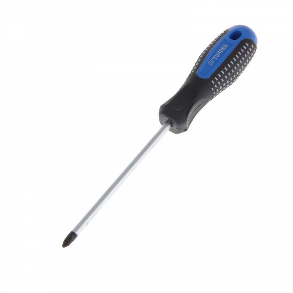 Отвертка «TUNDRA premium» PH 6х125 мм (+) трехкомпонентная рукоятка | Premium | Tundra