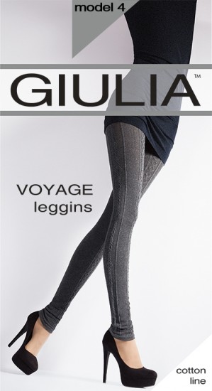 Леггинсы фантазийные «Voyage leggins 4» (fumo, 180 den)