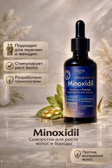 Сыворотка для роста волос Minoxidil 5%
