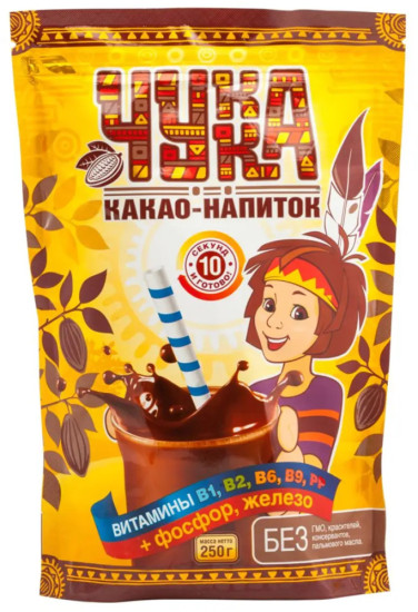 Какао-напиток растворимый Чукка 150 гр.