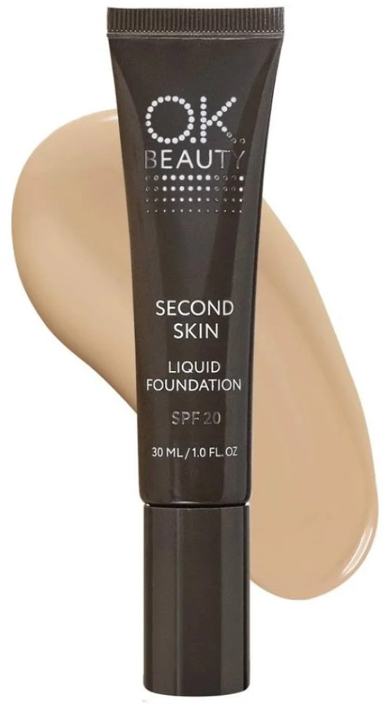 Тональный крем «Second Skin Liquid Foundation» SPF 20, оттенок Medium | O.K. Beauty