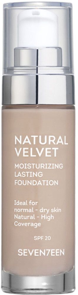 Тональный крем «Natural Velvet Moisturizing Lasting Foundation», оттенок 6 Dark Beige | SEVEN7EEN
