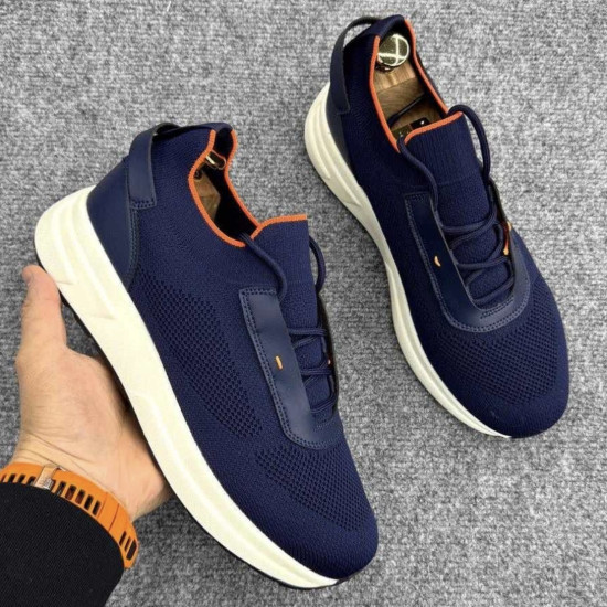 Мужские кроссовки обувь Santoni