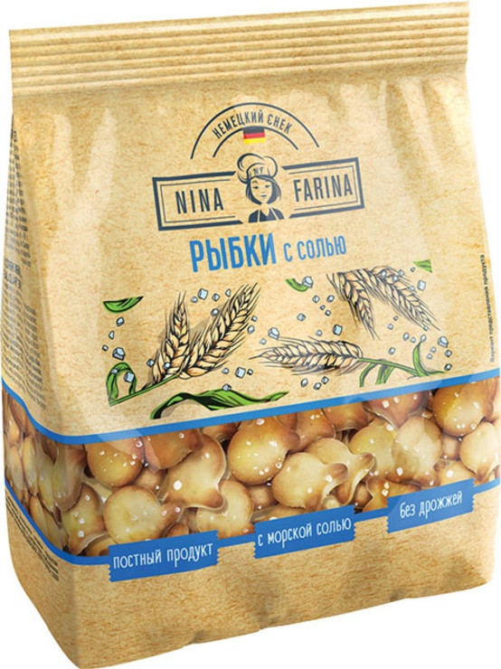 Бретцель «Рыбки с солью» | Nina Farina