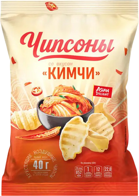 Чипсы со вкусом кимчи | Чипсоны