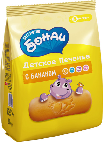 Печенье детское с бананом