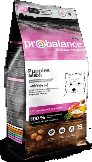Сухой корм Immuno Puppies Maxi для щенков крупных пород