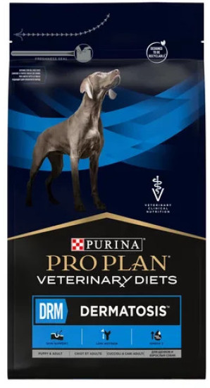Сухой диетический корм Veterinary Diets DRM Dermatosis для собак при дерматозах